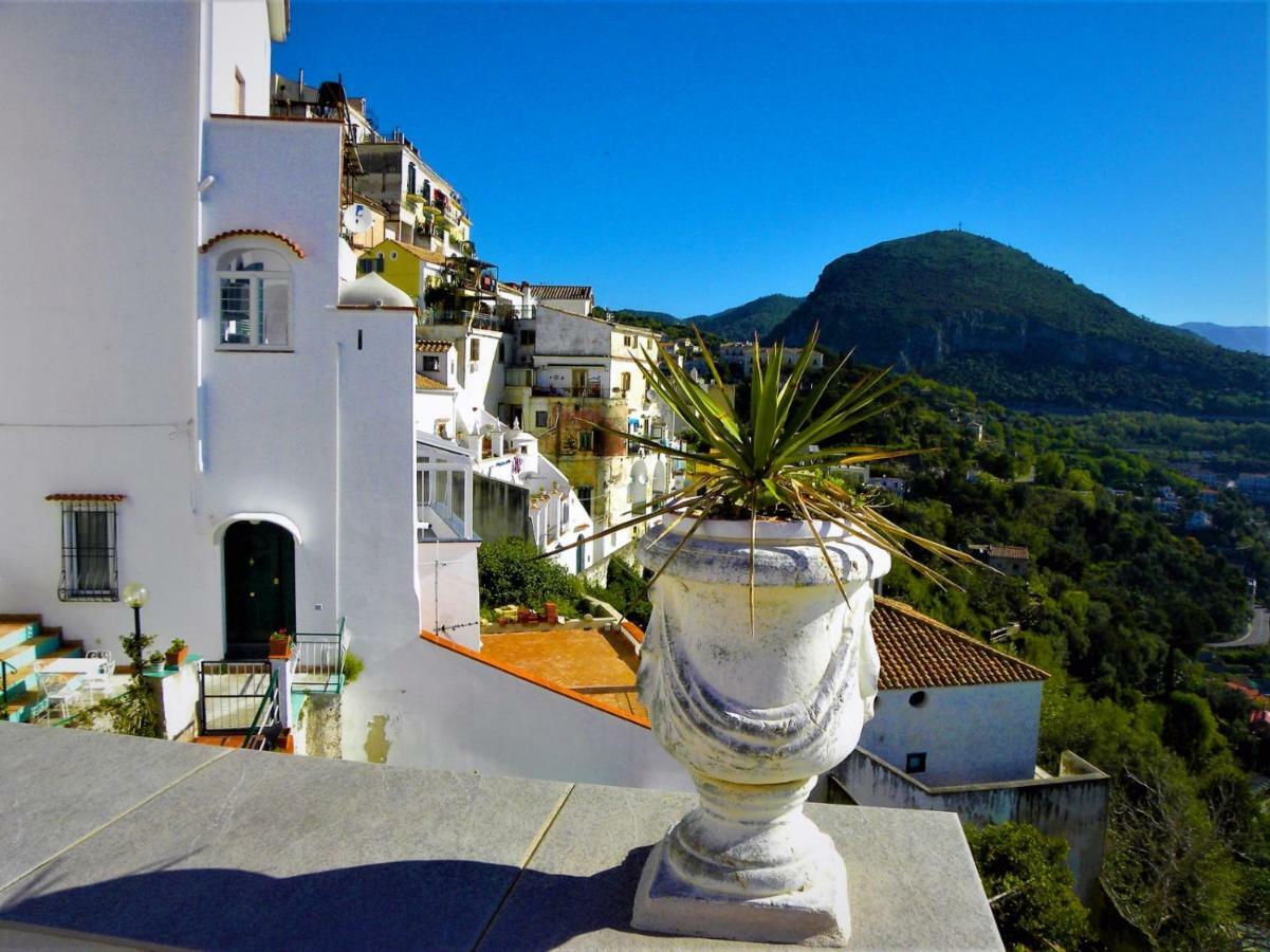 La Terrazza Sul Blu -Vista Mare- Apartamento Vietri Exterior foto