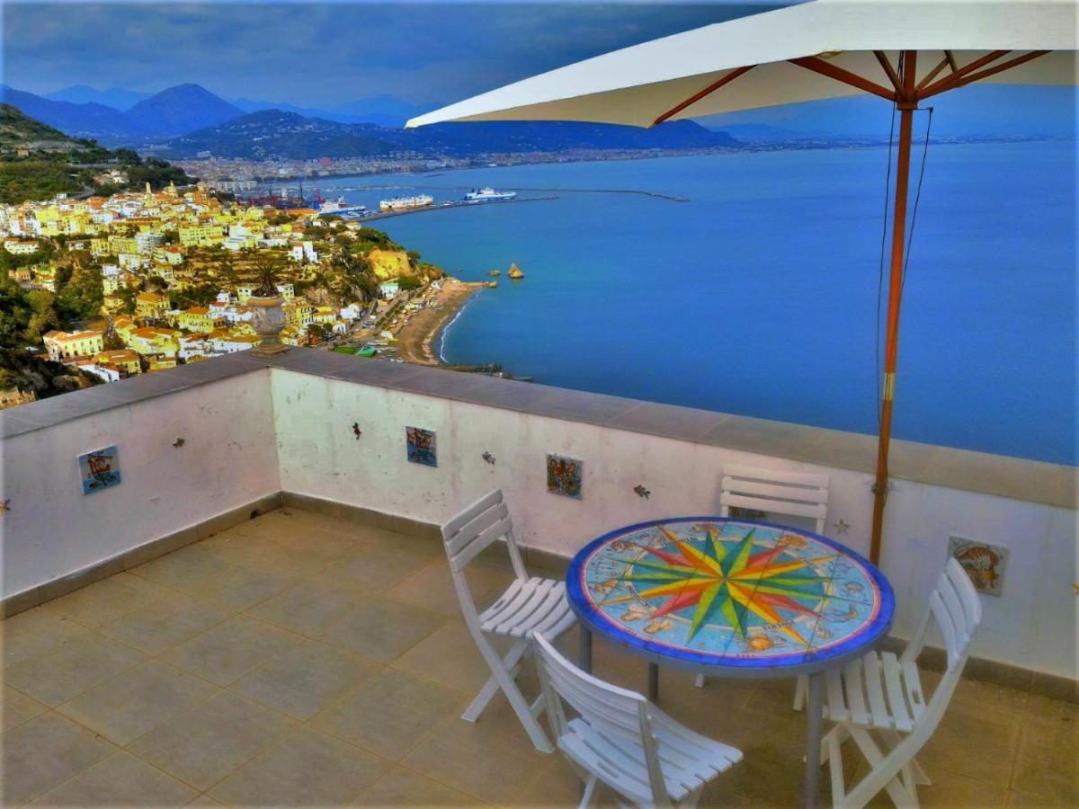 La Terrazza Sul Blu -Vista Mare- Apartamento Vietri Exterior foto