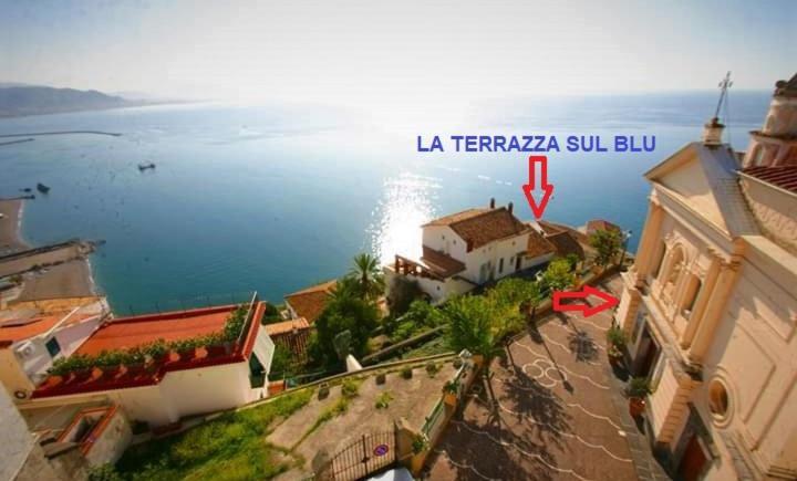 La Terrazza Sul Blu -Vista Mare- Apartamento Vietri Exterior foto